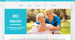 Desktop Screenshot of evashomecare.com